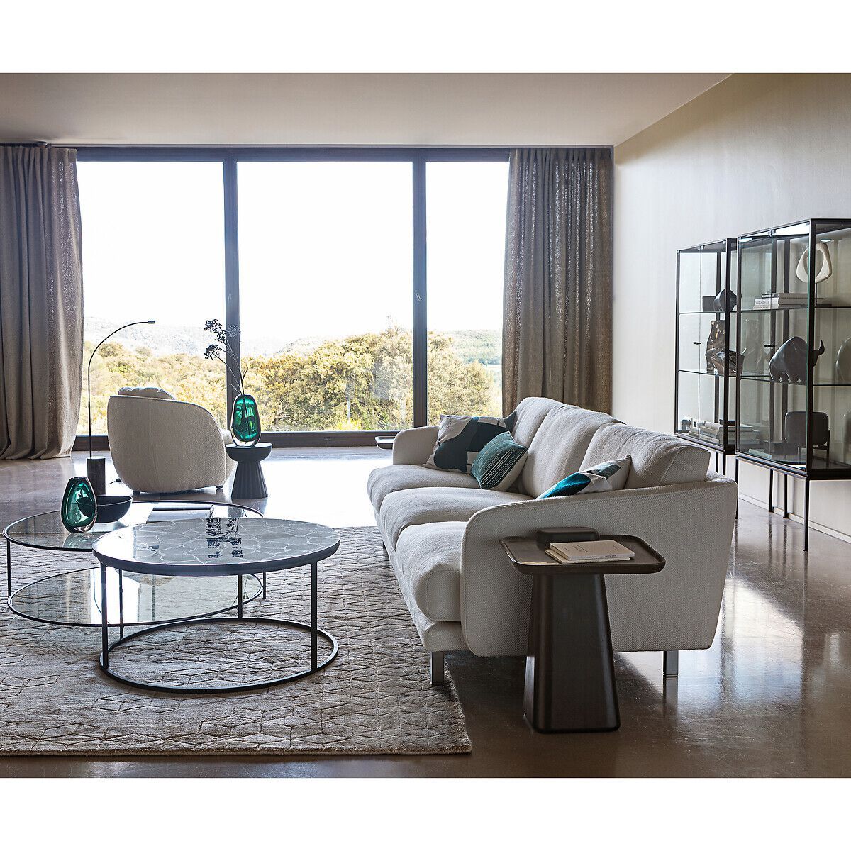 Низкий журнальный столик из закаленного стекла AMPM Сибил ARCH-00085705 - Вид №7