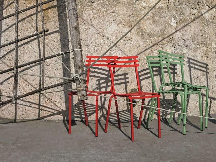 Ethimo Садовый стул из железа Flower Flsi3400 - Вид №8