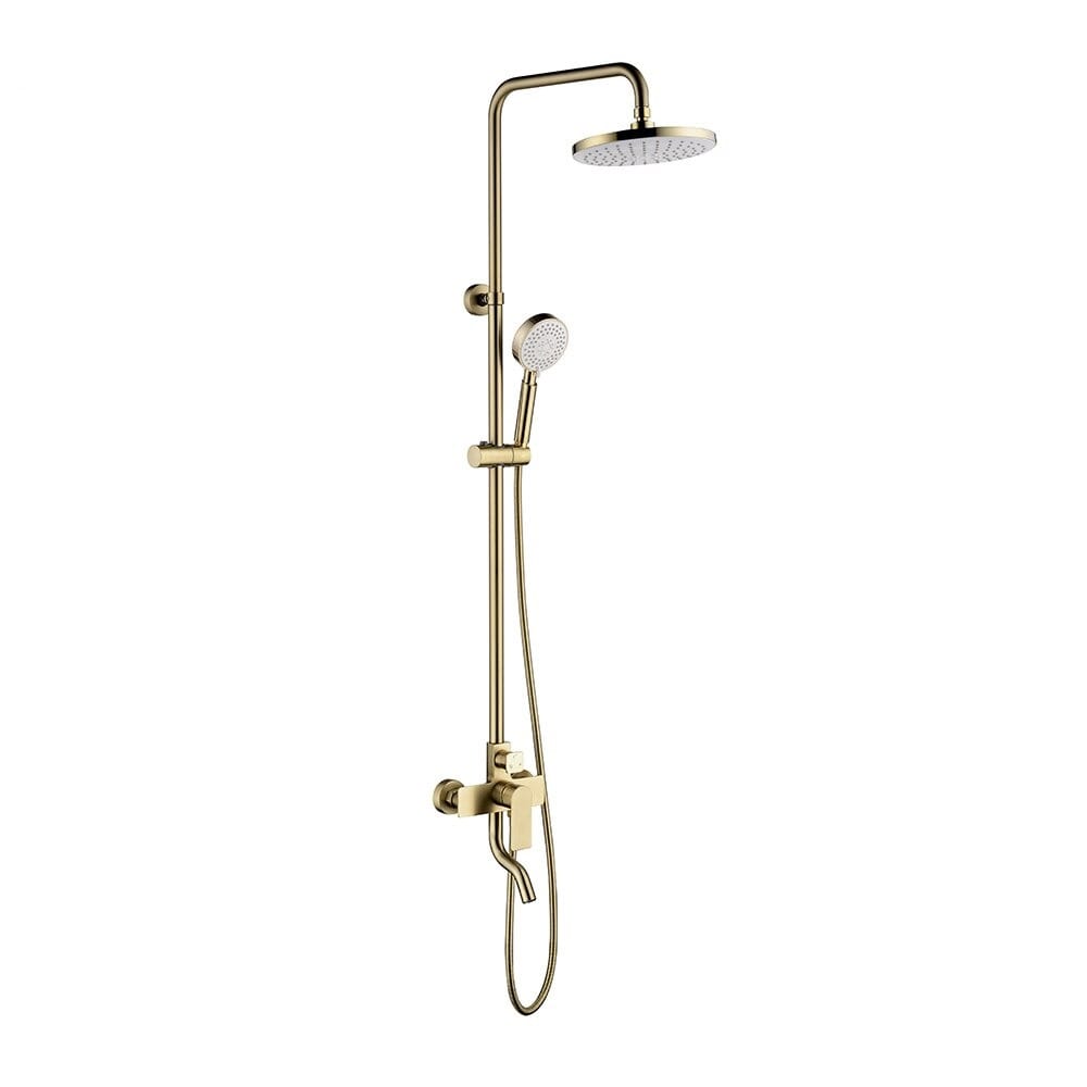 Латунная настенная душевая колонна с ручным душем Fontana Showers FS15037 ARCH-00038549 - Вид №1