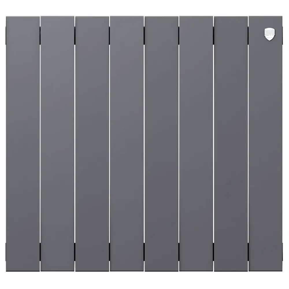 81979208 Радиатор секционный Royal Thermo Pianoforte 500/100 8 секций боковое подключение биметалл серый STLM-0016435 - Вид №5