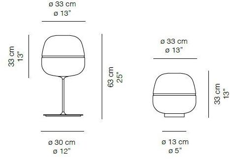 Quadrifoglio Настольная лампа из опалового стекла Afra sun-id-1419325 - Вид №2