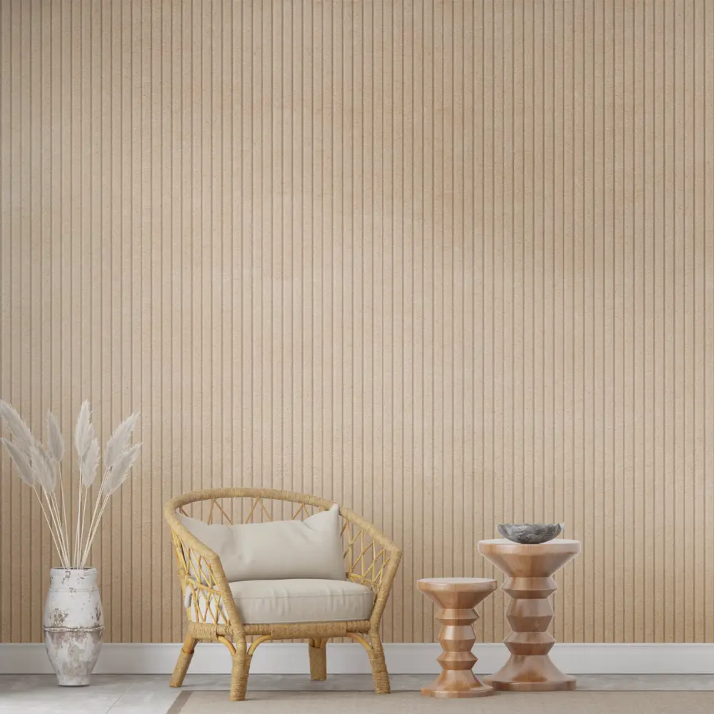 Реечная панель МДФ STELLA Битс База бежевая 2700×119×16 мм 89430681 STLM-1585264 - Вид №4