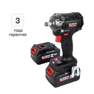 Аккумуляторный гайковерт Elitech HD CW2004SL с бесщеточным двигателем 450 Нм 89399184