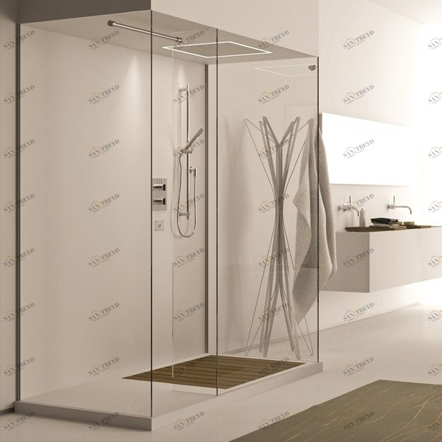 Moma Design Душевое ограждение 800х1800 ST.401 стекло прозрачное Box Doccia ST4018001800