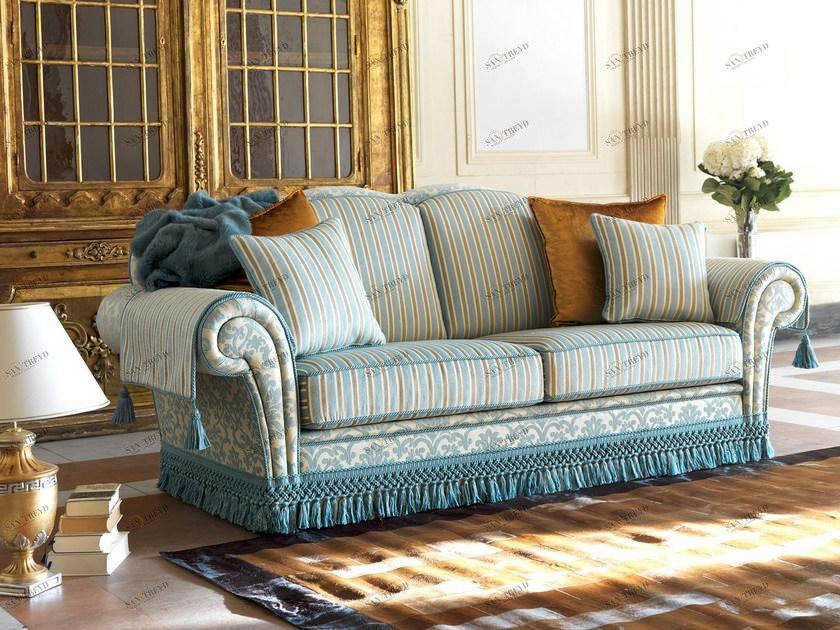 Domingo Salotti 3-х местный тканевый диван Arthur sun-id-1390198