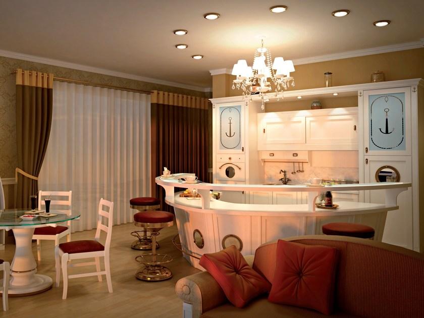 Caroti Кухня из лакированной древесины  842  - Вид №1