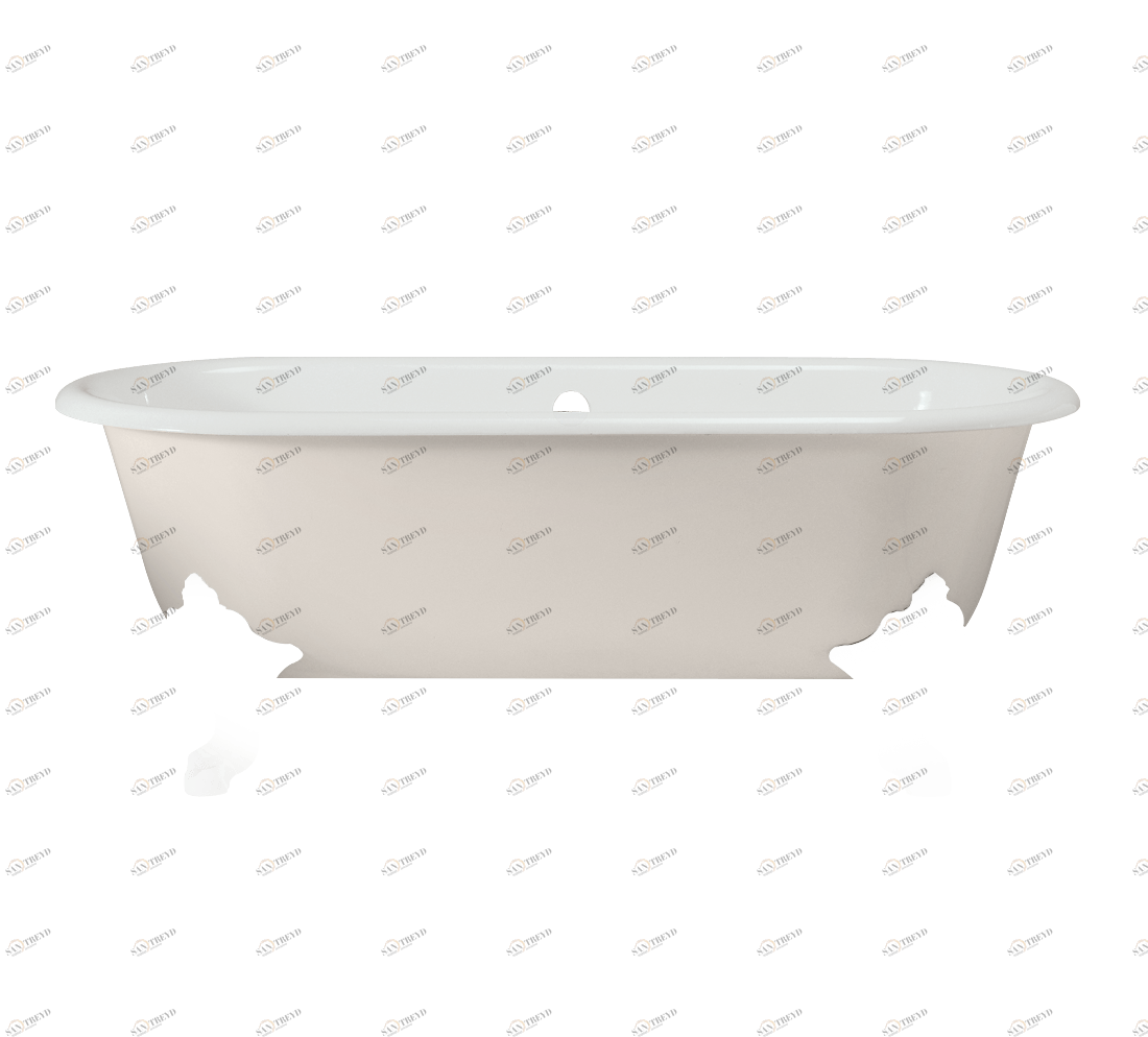 Gentry Home Bexley Cast iron bathtubs with feet Ral 9010 GH102158 