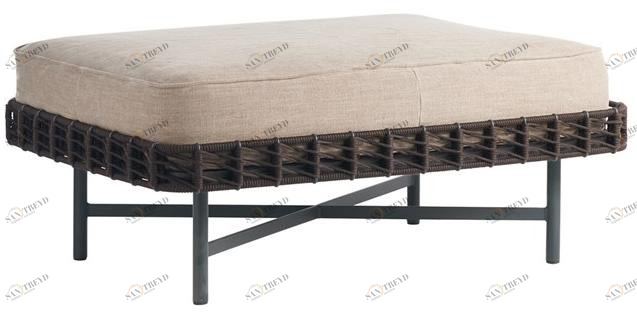 Potocco Прямоугольный пуф с обивкой Ropu 888/cqr, 888/cqr out