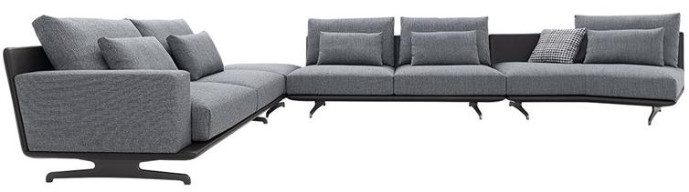 HC28 Cosmo Модульный тканевый диван  31f017  - Вид №2