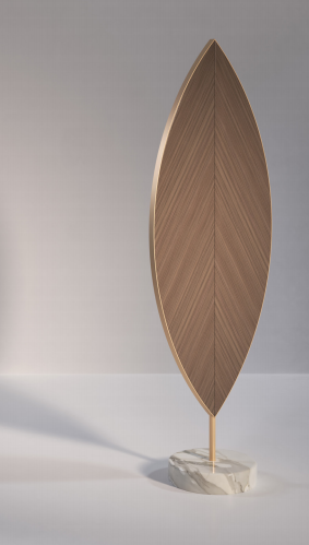 Secolo Aglaia Напольное вращающееся зеркало с основанием из мрамора Standard, сатинированная сталь  - Вид №2