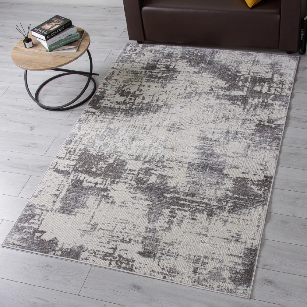 Ковер Merinos Nensi 240x340 см полипропилен L060 цвет серый STLM-2067351