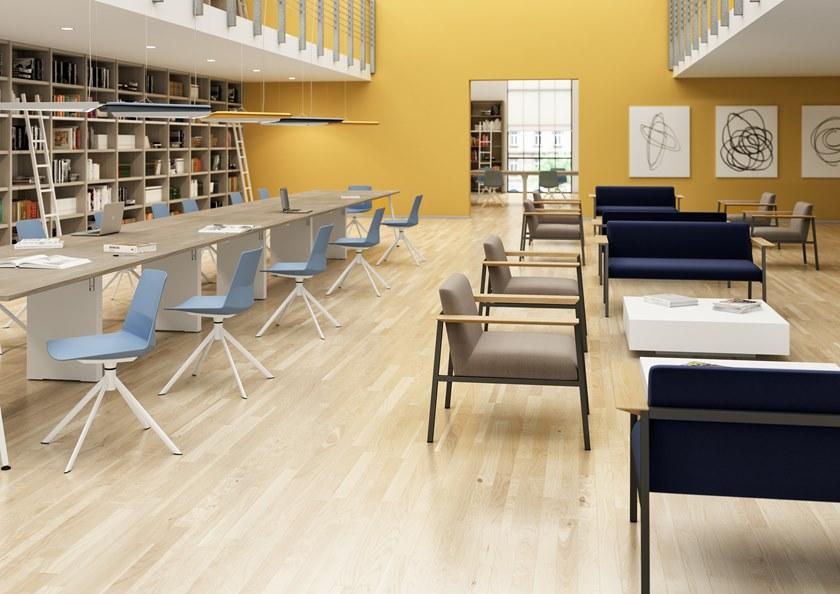 Quadrifoglio Кресло из ткани с подлокотниками Ado sun-id-1448104 - Вид №5