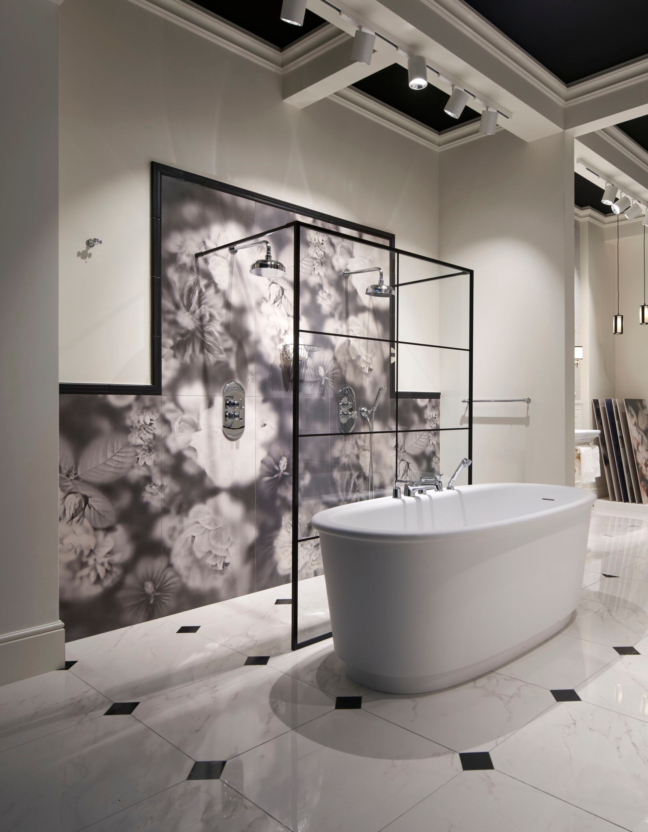 Стеклянный угловой душ Devon&Devon LOFT WALK-IN ARCH-00113998 - Вид №2