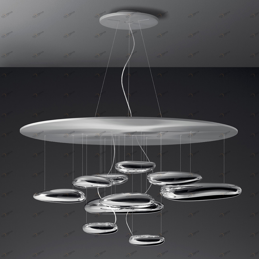 Светильник подвесной светодиодный 55110 см хром Mercury 1367010A ARTEMIDE ДИЗАЙНЕРСКИЕ 00-3883048 Хром 
