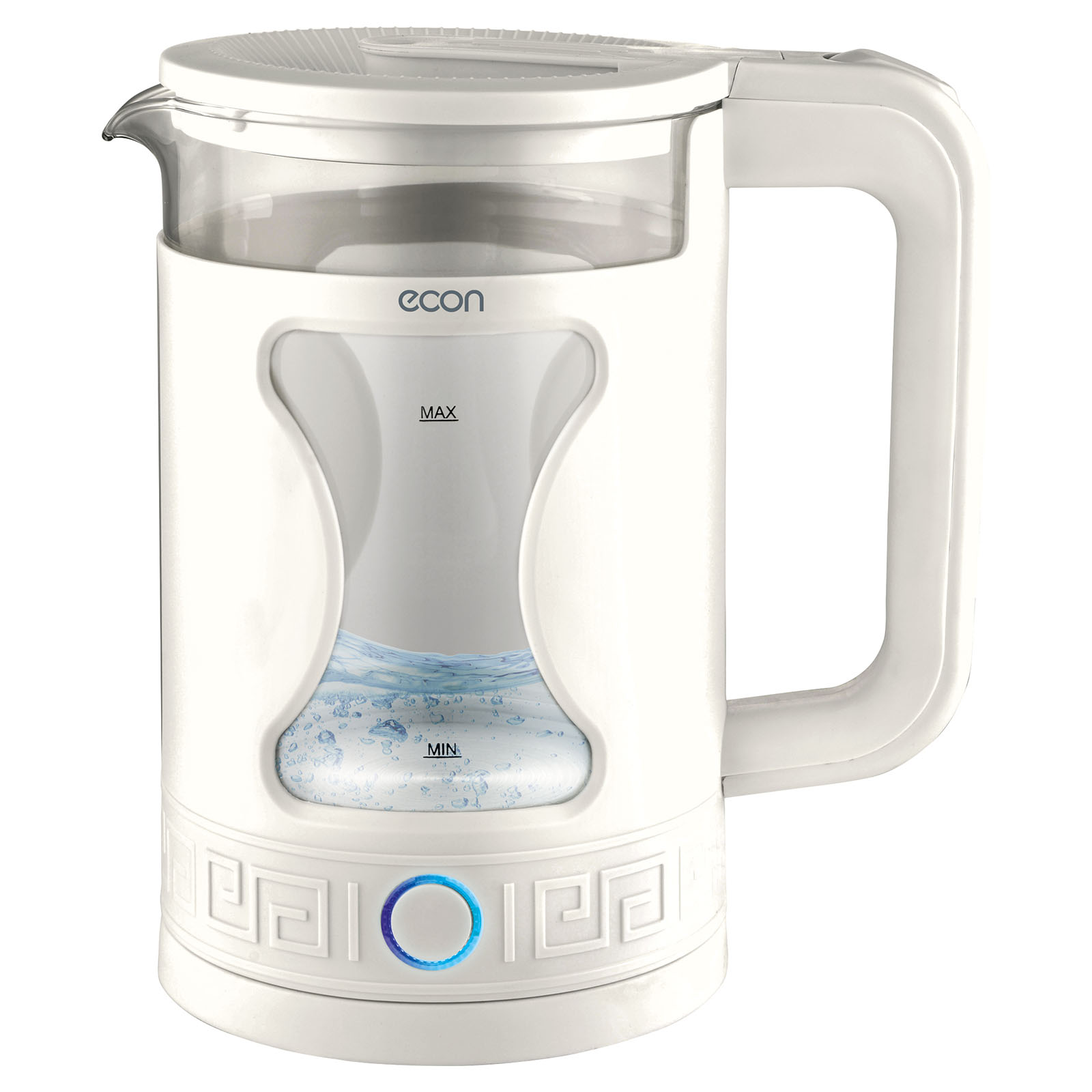 5353569 Электрочайник ECON ECO-1505KE белый STDN-0093660