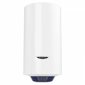 Водонагреватель электрический накопительный Ariston BLU1 ECO ABS PW 50л круглый узкий эмаль эл.упр-е