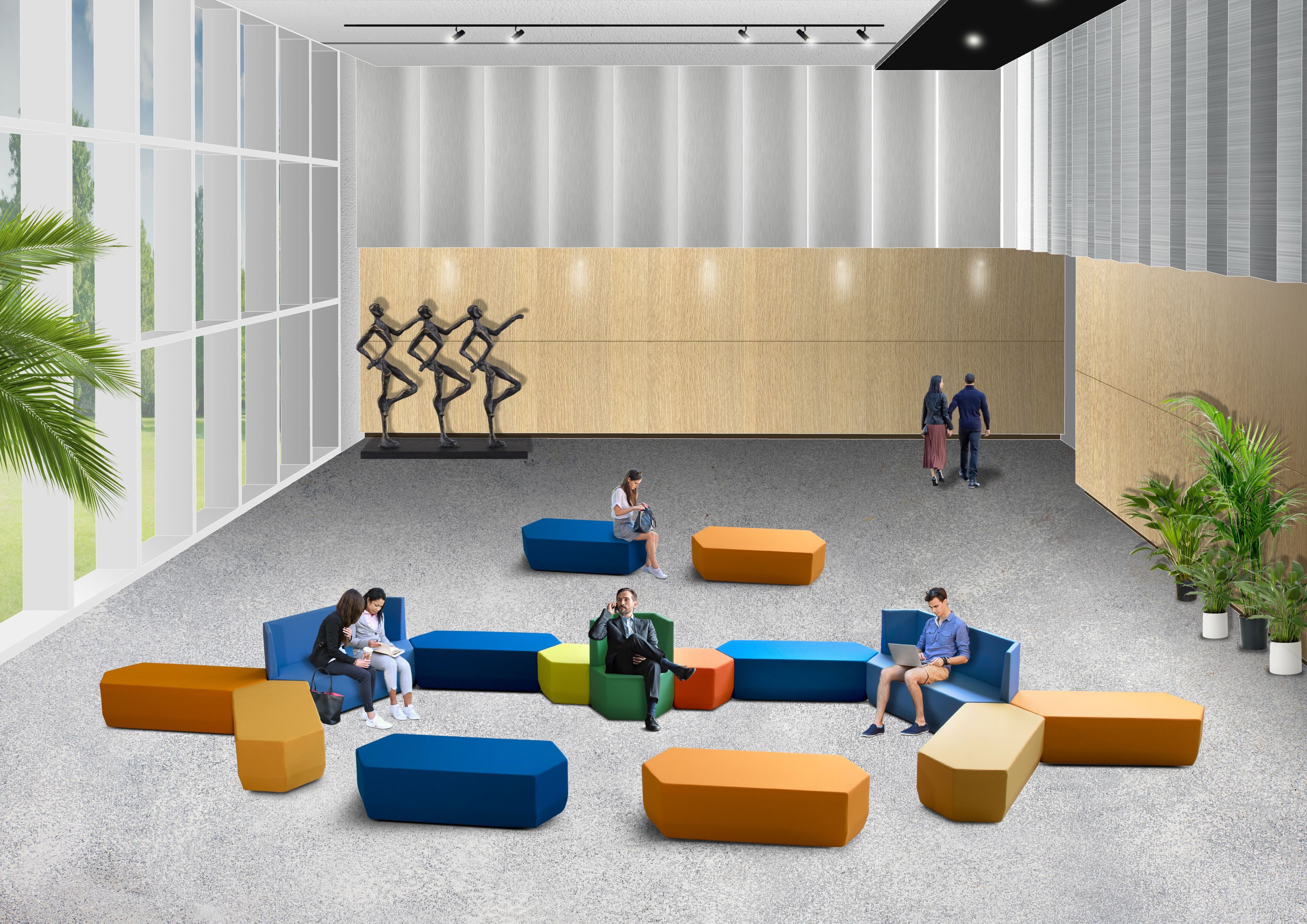 Кресло с низкой спинкой Adrenalina Tigram ARCH-00103918 - Вид №1