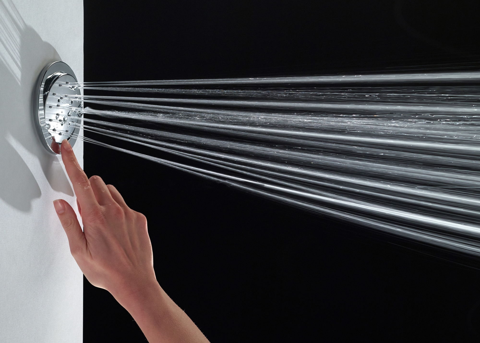 I00197 Потолочный & настенный душ Tondo Reg Ø 100 mm BOSSINI  - Вид №4