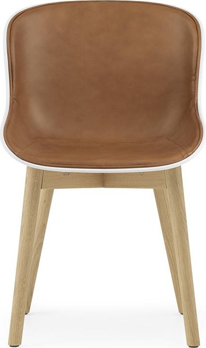 605027 Обивка кресла Передняя Дуб Белый / Ультра Кожа Normann Copenhagen Hyg  - Вид №1