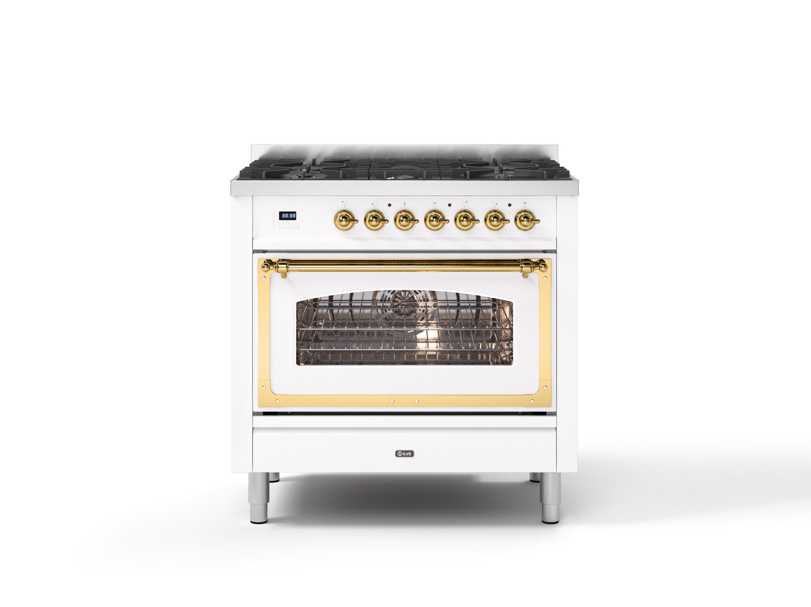 Отдельно стоящая кухня из нержавеющей стали Ilve Nostalgie ARCH-00004561 - Вид №18