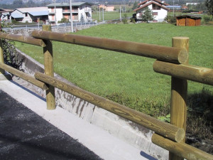 Деревянный забор