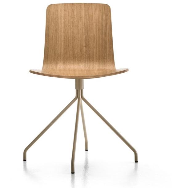 Viccarbe Лаковое кресло на деревянной эстакаде Klip sun-id-1506120 - Вид №3