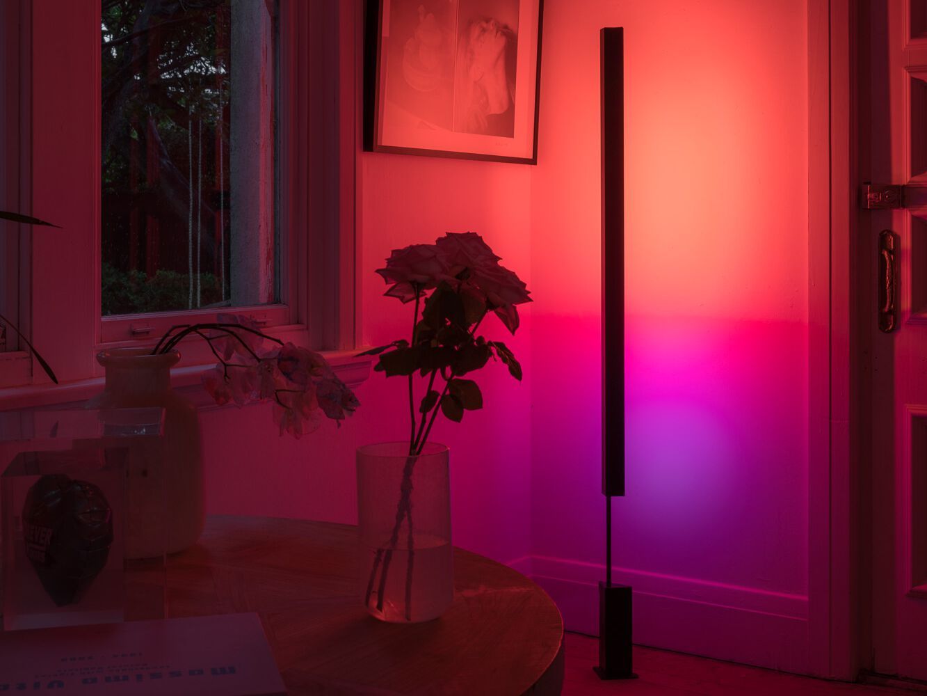 Алюминиевая светодиодная напольная лампа с системой RGB ADesignStudio Basel ARCH-00083973