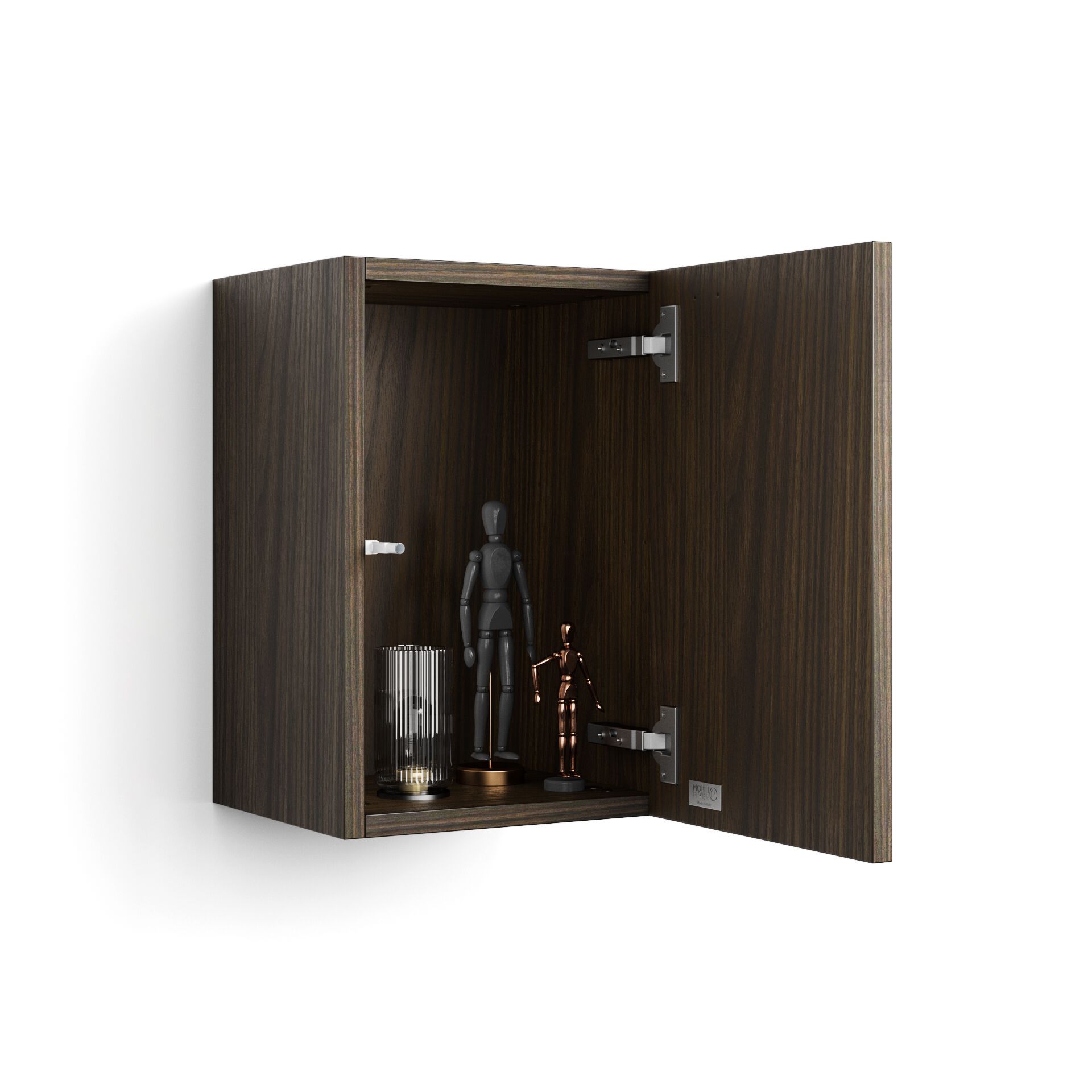 Вертикальный навесной шкаф из меламиновой ткани с дверным полотном Mobili Fiver IACOPO ARCH-00123414 - Вид №5