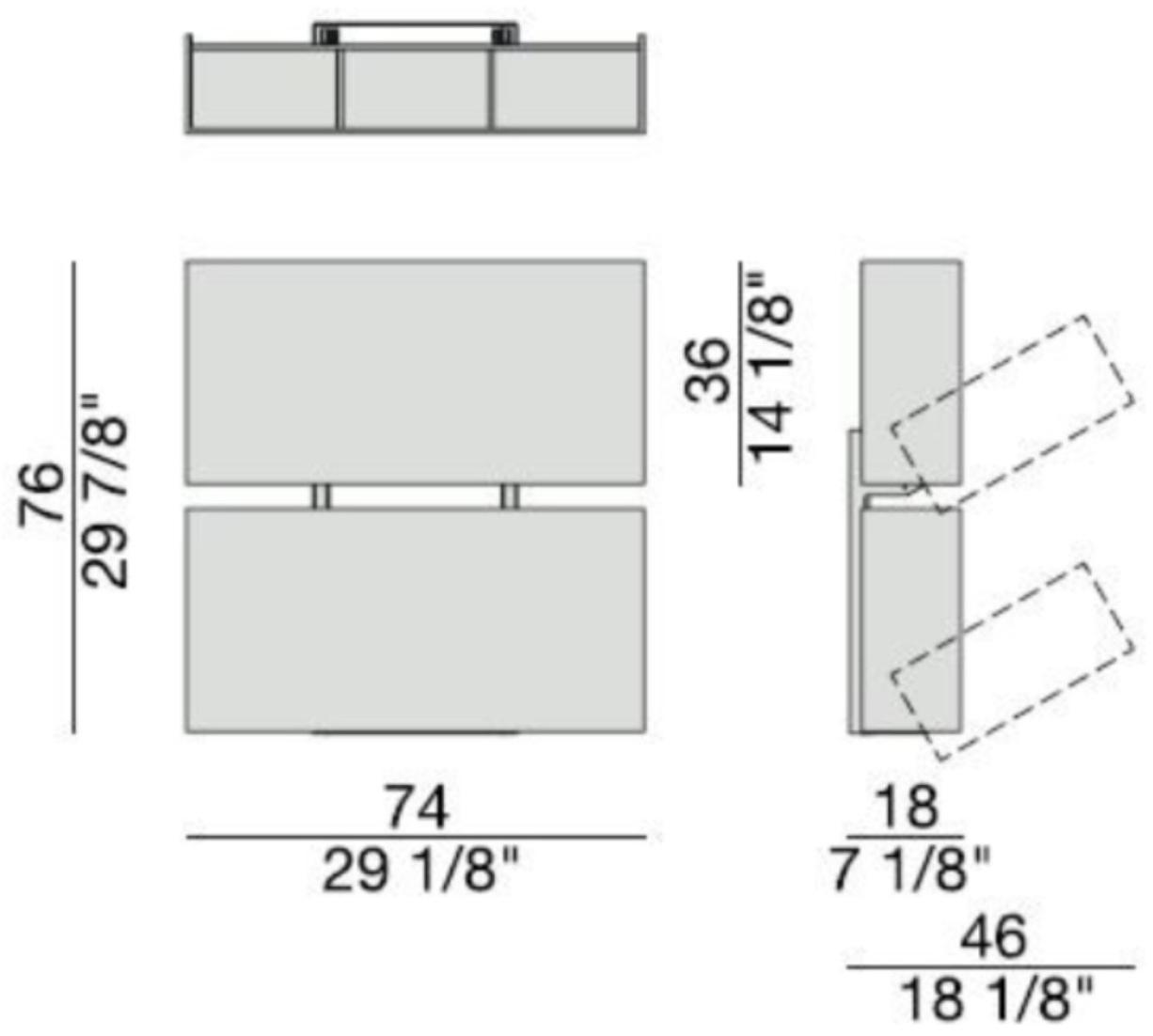 Porada Подвесной деревянный обувной шкаф Iron sun-id-1433460 - Вид №1