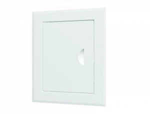 Люк-дверца ревизионная 310х310 фланец 250х250, стальной с ручкой ЛТ2525М 00306