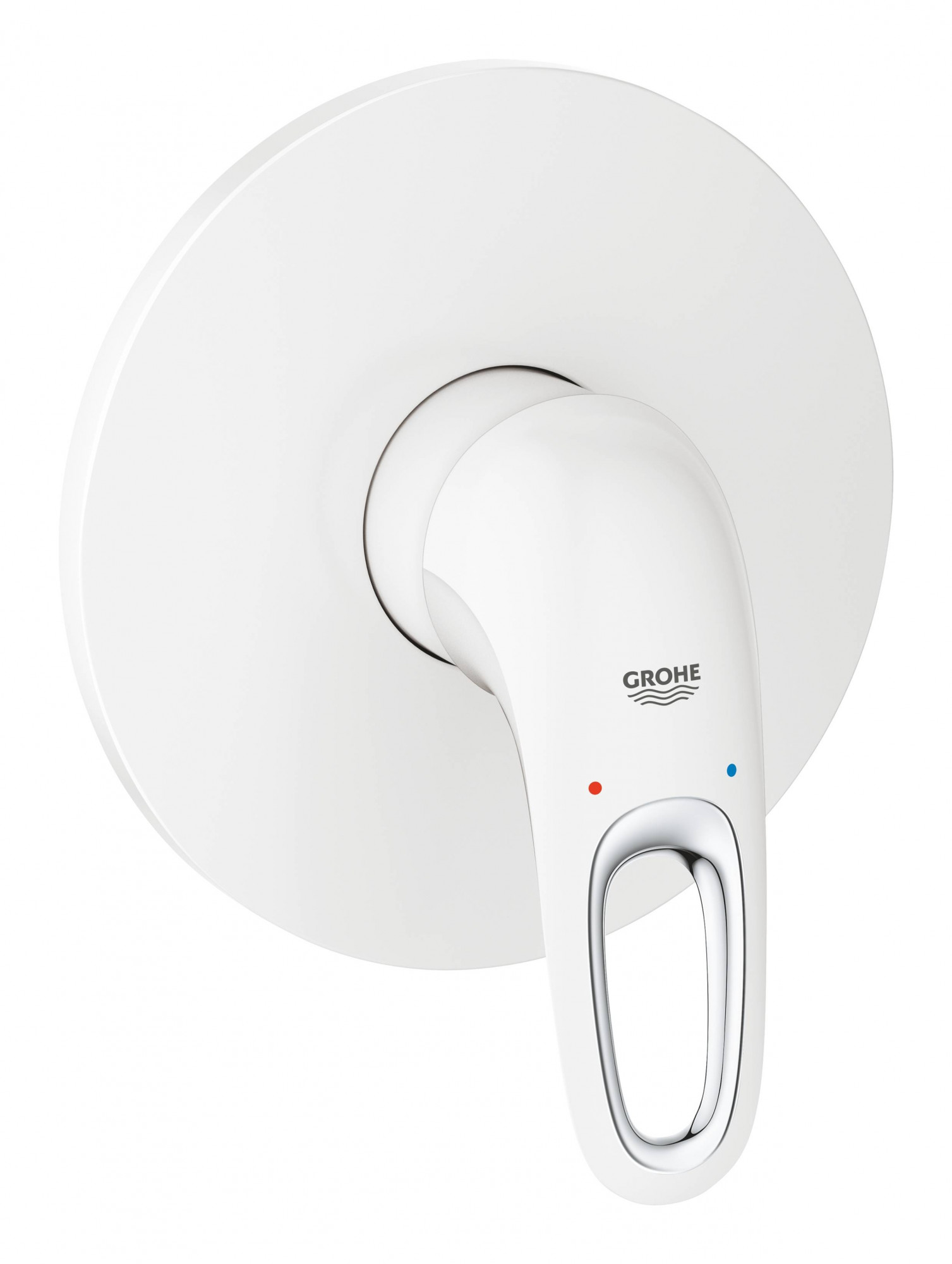 Внешняя часть смесителя для душа GROHE Eurostyle 2015 Solid, белая луна (24048LS3)