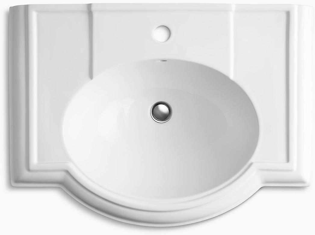 K-2294-1-96 Напольная раковина стоящая прямоугольная Kohler  - Вид №2