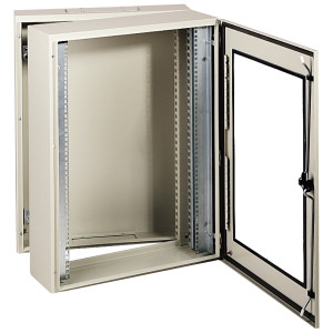 NSYVD2M8U4 ШКАФ 19 С ПРОЗР. ДВ. 2-КОРП.8U ГЛ.380 Schneider Electric Spacial