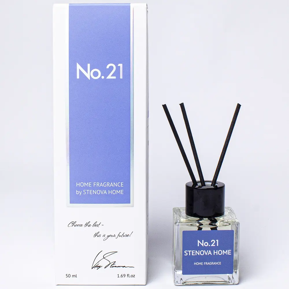 Аромадиффузор STENOVA HOME №21 50 мл с ароматом цитрусов и тропических фруктов 89342971 STLM-0818602