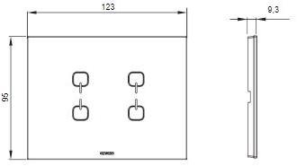GEWISS Стеклянная отделочная пластина Serie civili sun-id-1489361 - Вид №9