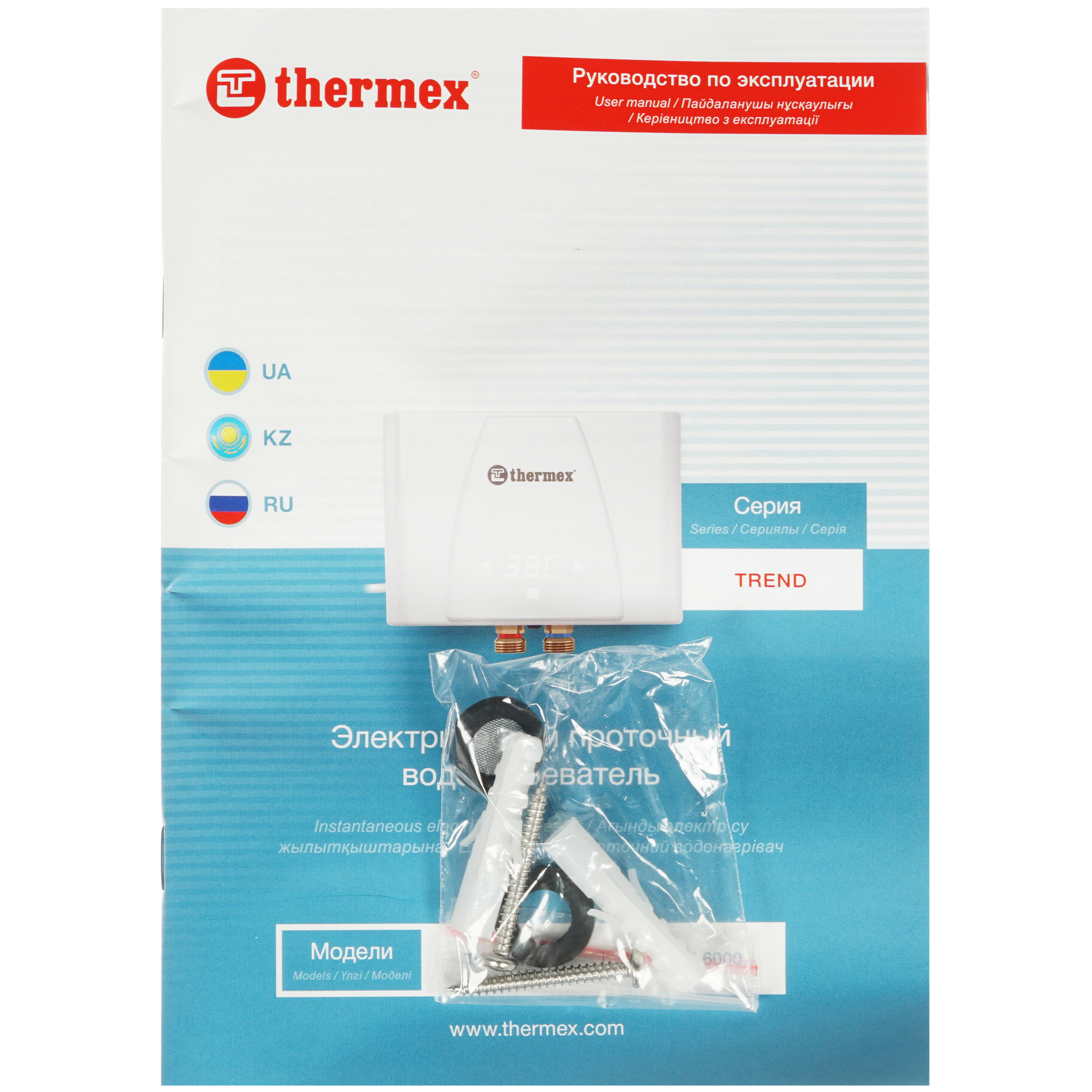 8167090 Водонагреватель электрический Thermex Trend 4500 STDN-0060108 - Вид №5