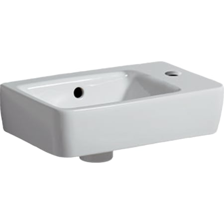 276140000 Раковина Geberit Renova Compact, с укороченным вылетом Geberit 