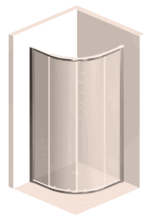 VSQ-1G900CLB Душевой уголок Vincea Garda Santreyd - Вид №2
