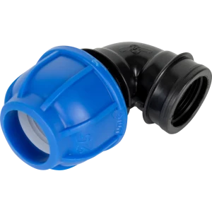 Отвод комбинированный 90° ПНД Unio 3/4"x25 мм ВР 83025000000F034