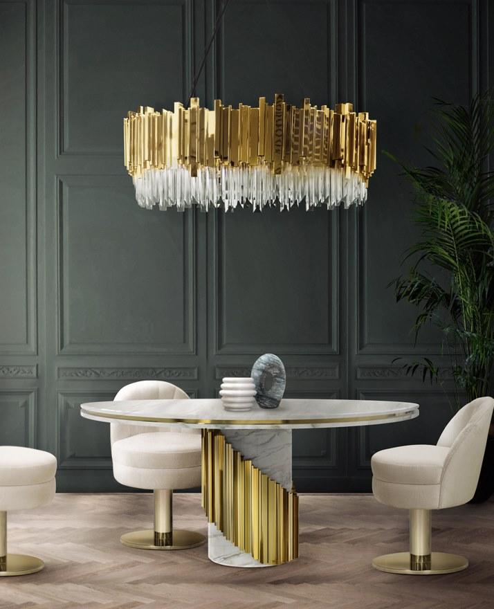 LUXXU Круглый обеденный стол Littus sun-id-1408077 - Вид №3