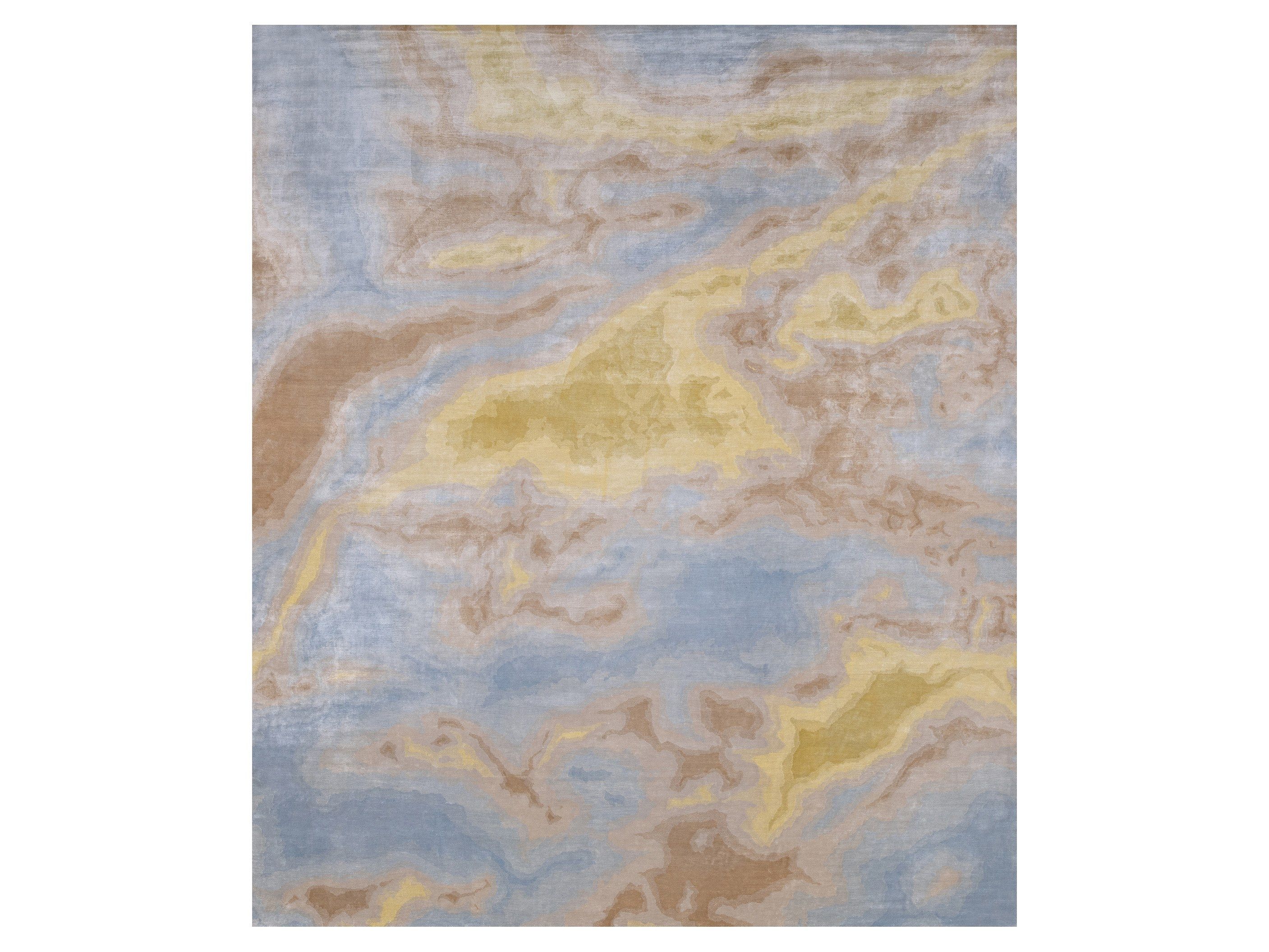 Шелковый прямоугольный ковер ручной работы Edition Bougainville Chromatic ARCH-00139568