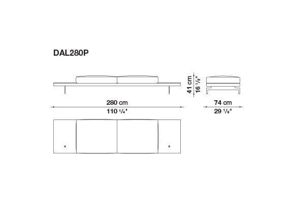3-местный тканевый диван B&B Italia док ARCH-00033457 - Вид №35