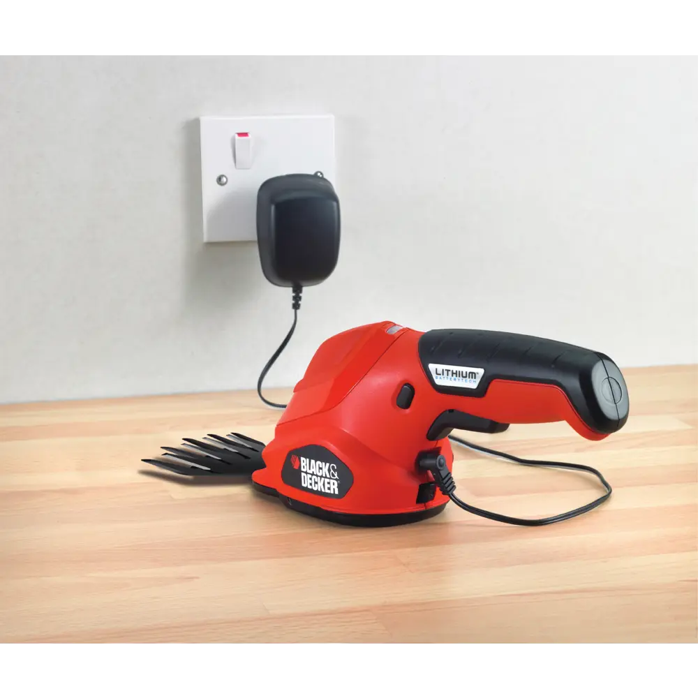 Аккумуляторные ножницы для травы BLACK+DECKER - легкий инструмент для точной стрижки 82197990 BLACK + DECKER STLM-0021744 - Вид №4