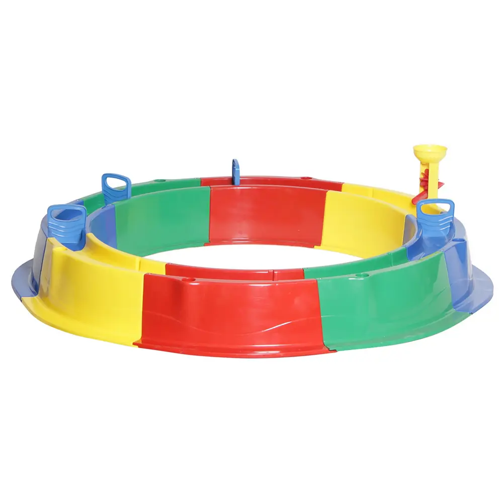 ТУБА-ДУБА Детская круглая песочница с поручнями для игр на улице и дома 15656555 STLM-0006255