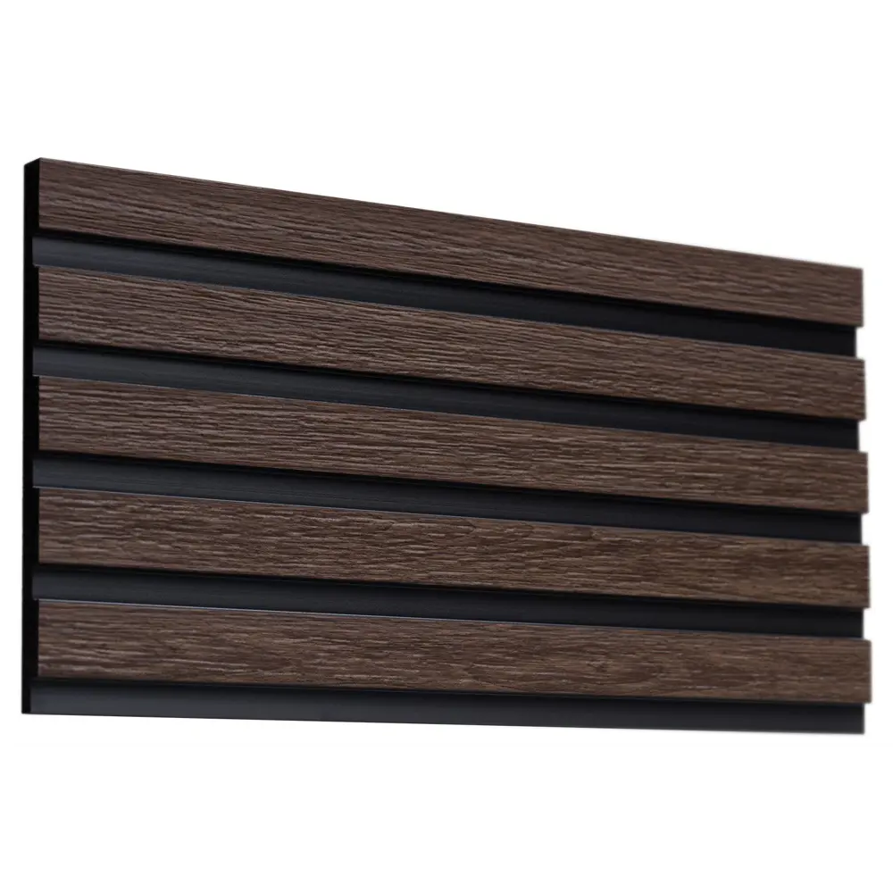 Панель стеновая Decor-Dizayn 904-67SH 10x150x3000 мм темно-коричневый 89338451 STLM-2191001 