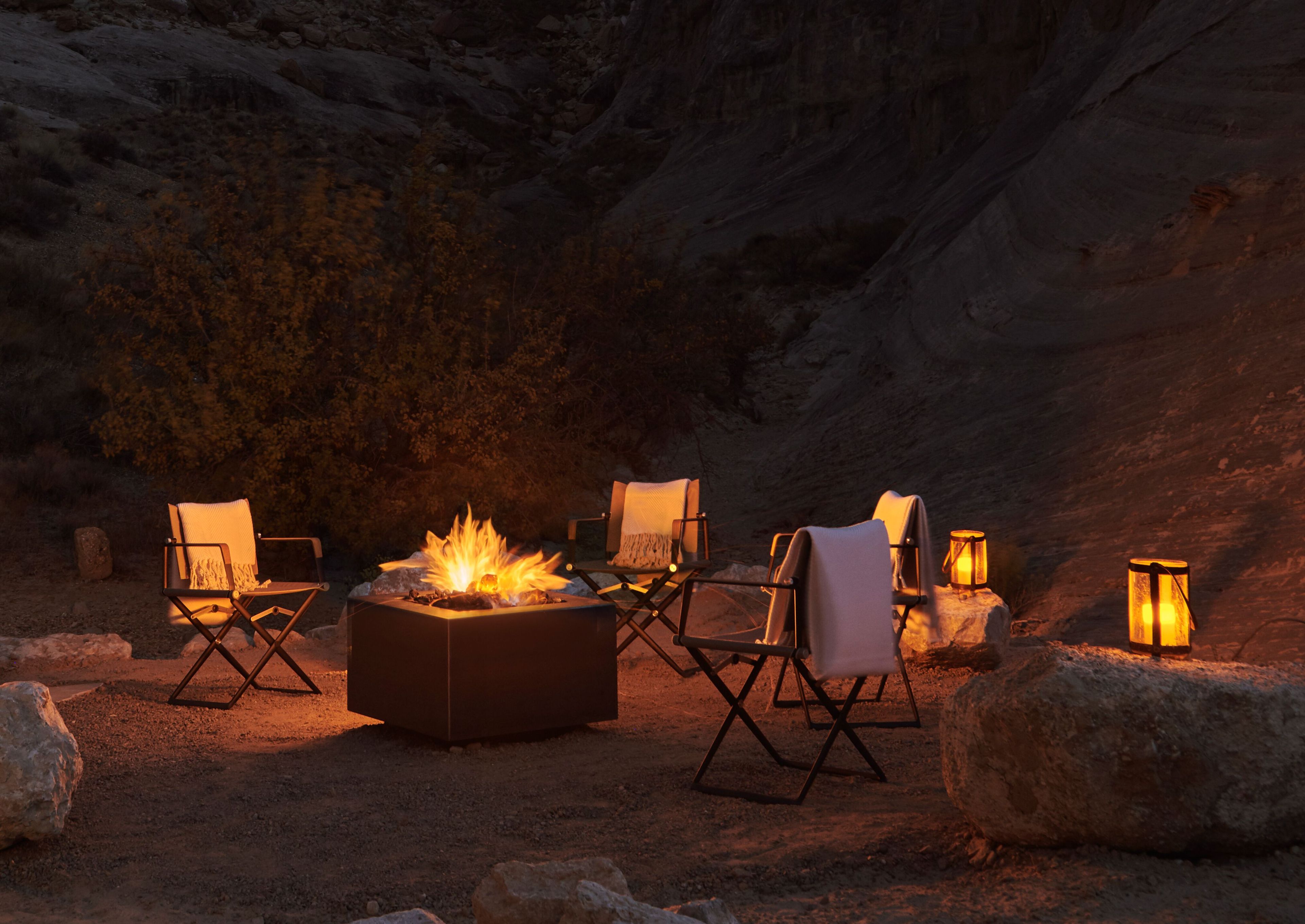 Алюминиевый складной стул для сада с порошковым покрытием и тканью DEDON SEAX ARCH-00016174 - Вид №4