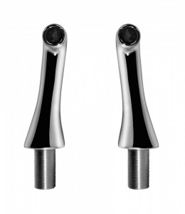 957 Пара соединительных стоек для настила Classic для наружного смесителя для ванны и душа. Bongio