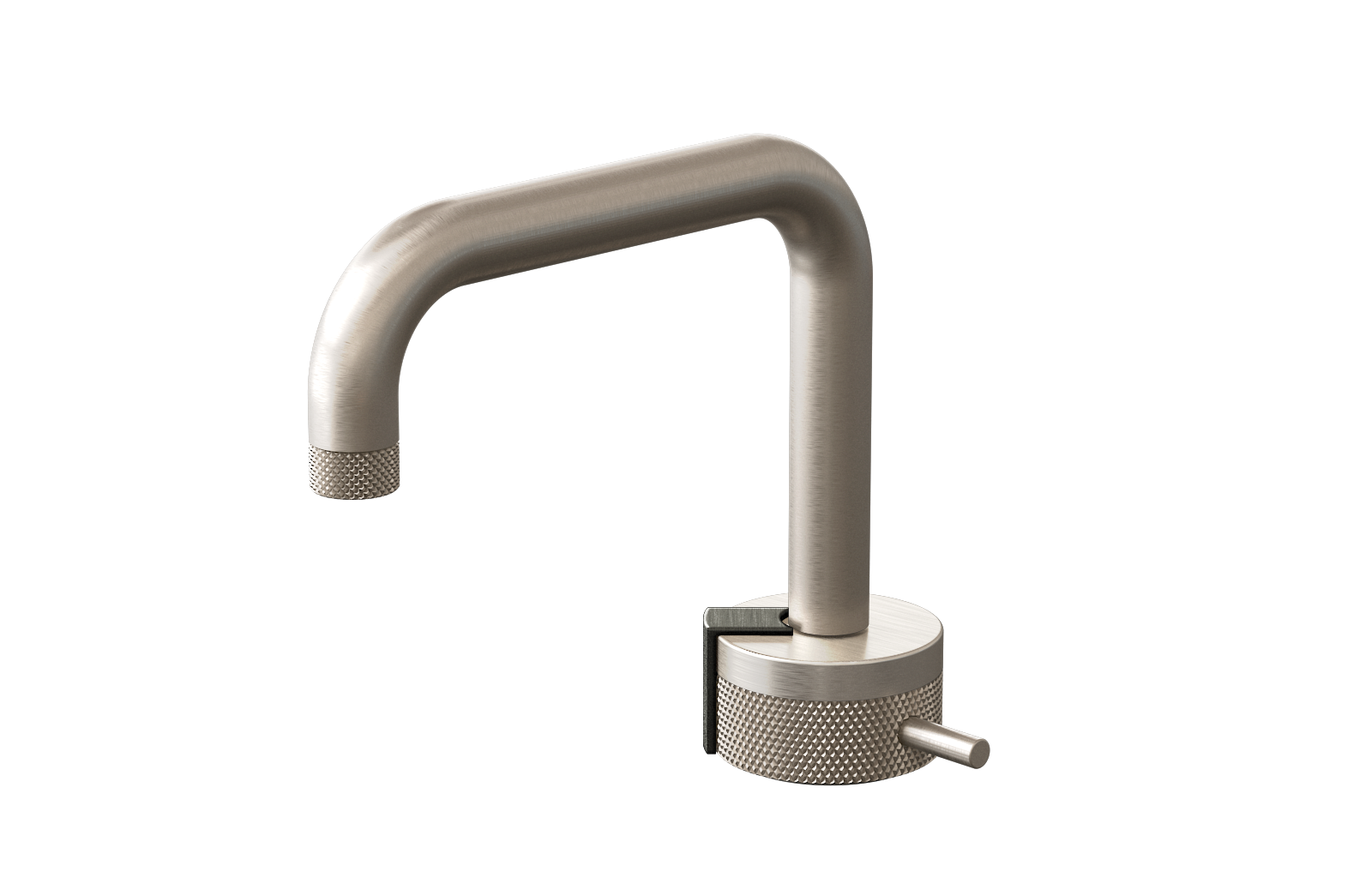 E-11500-R1BNi-L2BOX-SN Однорычажный прогрессивный смеситель для раковины - излив 15,3см GRAFF MOD+