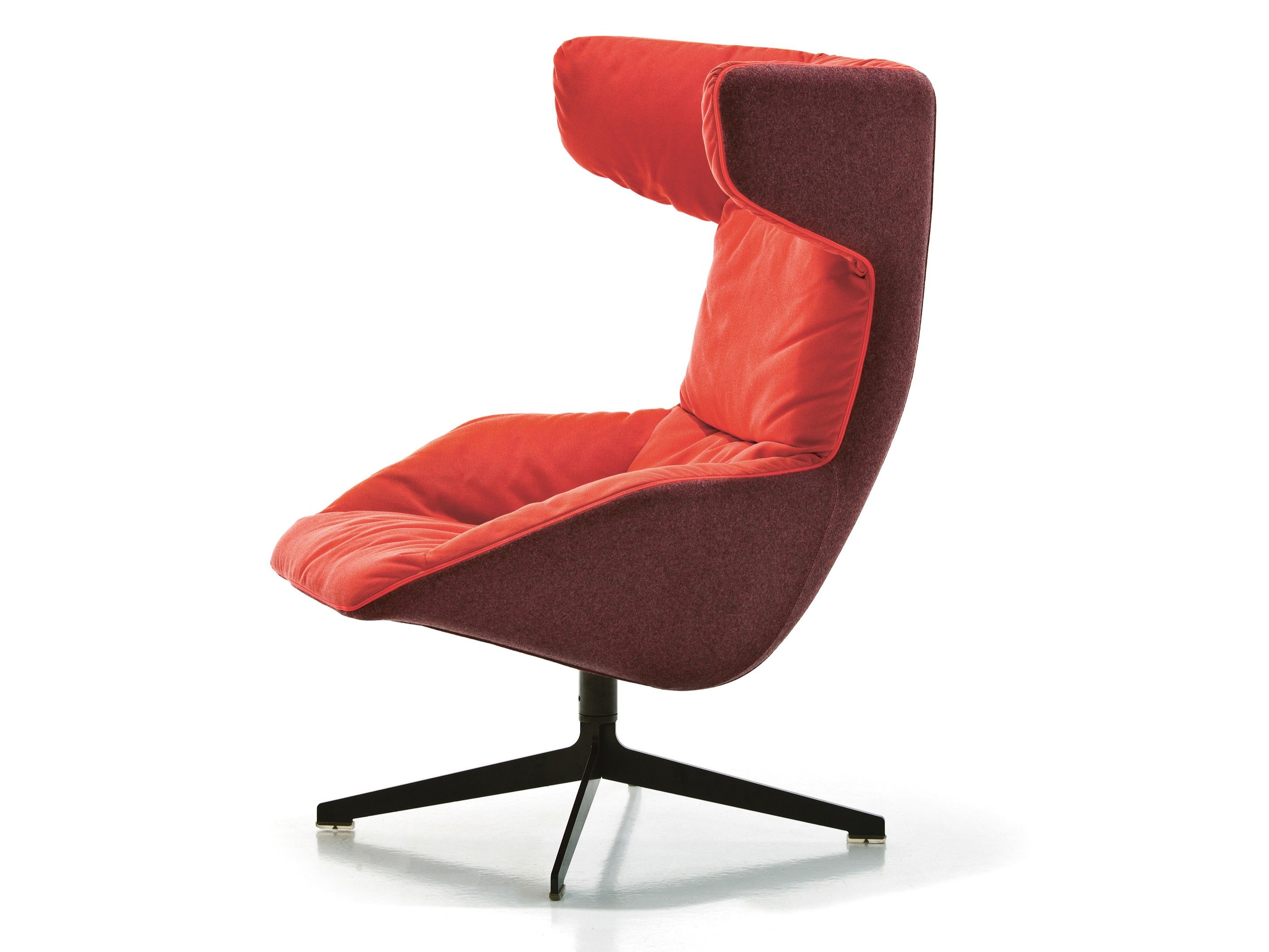 Спицевое вращающееся кресло с высокой спинкой MOROSO Take A Line For a Walk ARCH-00121326 - Вид №1