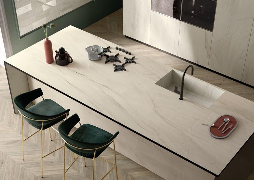 Italgraniti Пол из керамогранита с эффектом мрамора Lux experience sun-id-1437899 - Вид №4